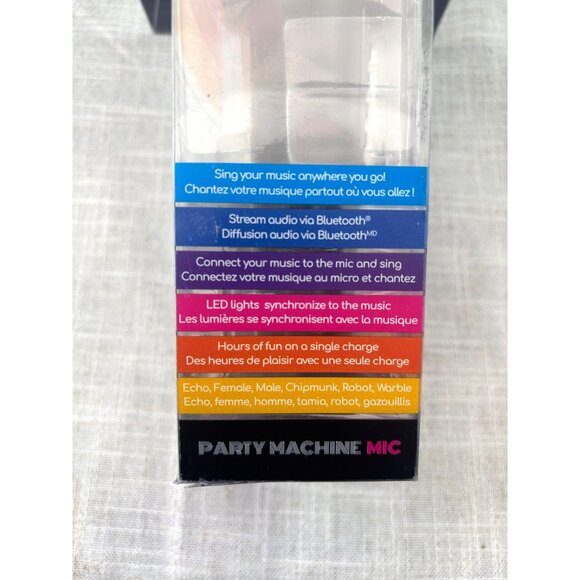 Wireless Bluetooth Karaoke Microphone With LED Lights & Voice Effects - Picture 2 of 5